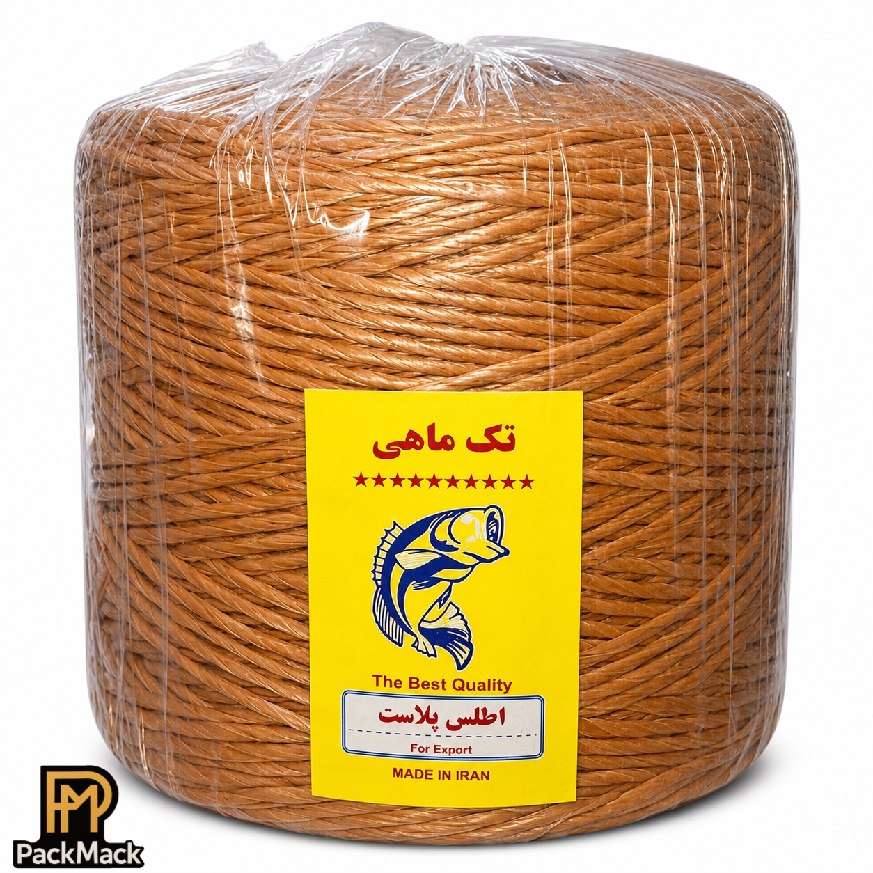 نخ پلاستیکی تابیده تک ماهی پرتقالی نازک درجه یک و نیم